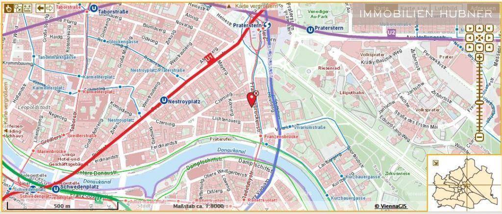 Lageplan mit O¨ffis