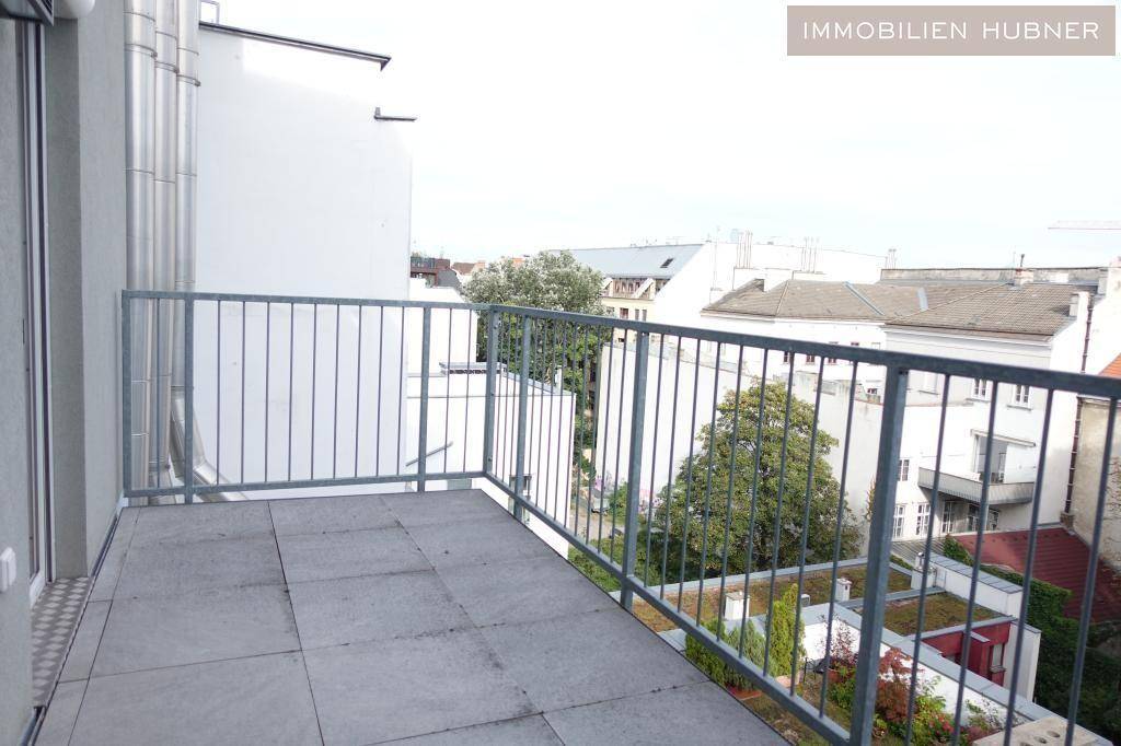 Terrasse auf Wohnebene