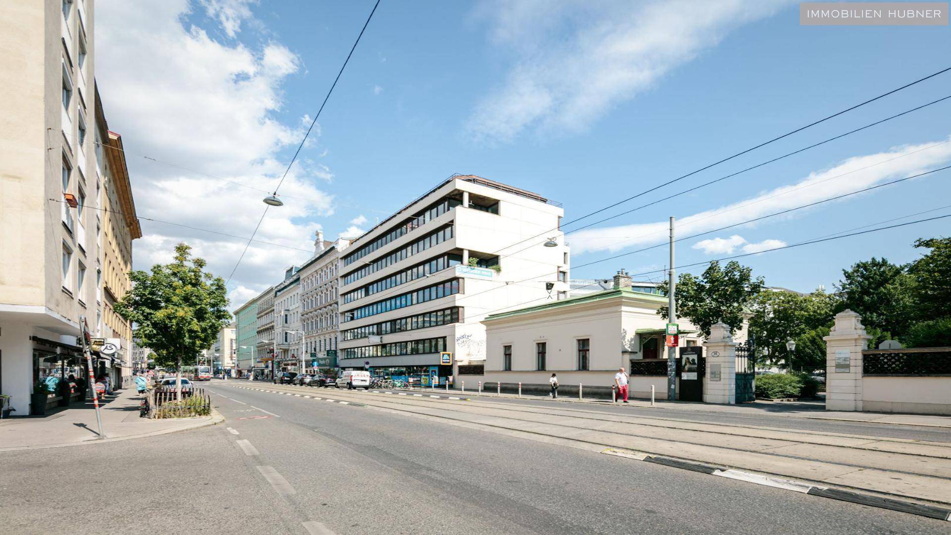 Ansicht Alserbachstraße _ Liechtensteinpark