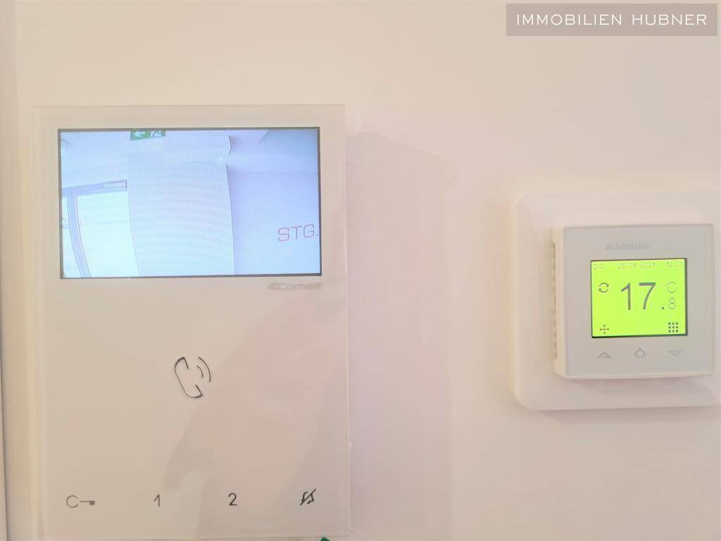 digitales Raumthermostat + Videogegensprechanlage
