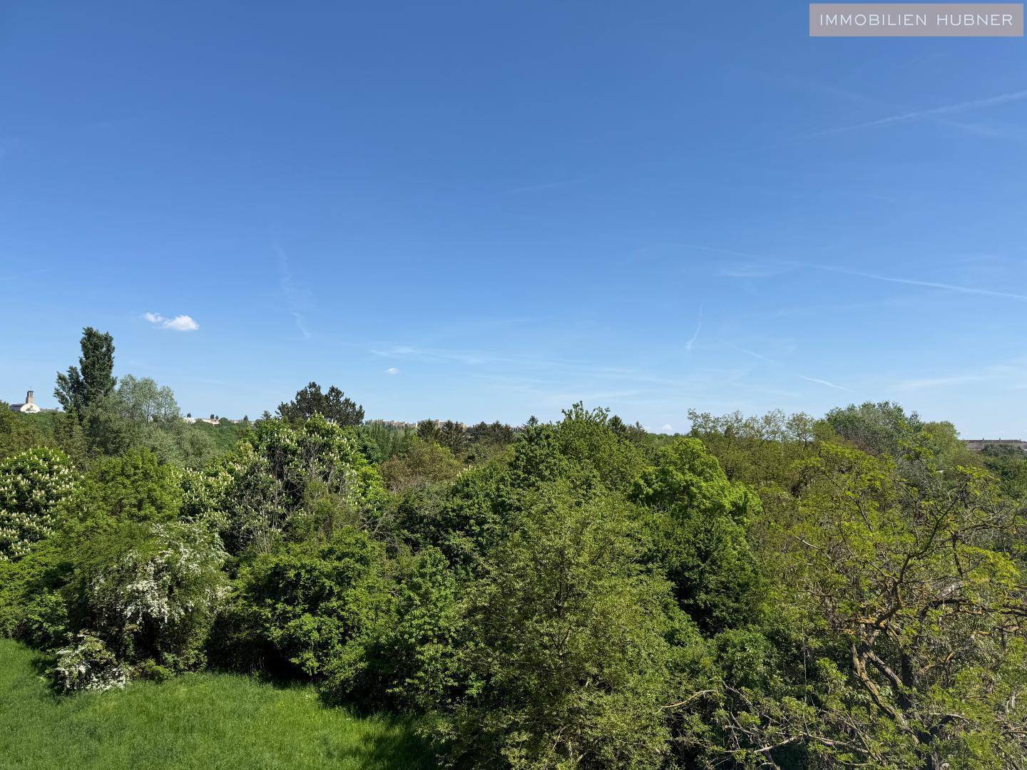 Blick aus dem Schlafzimmer
