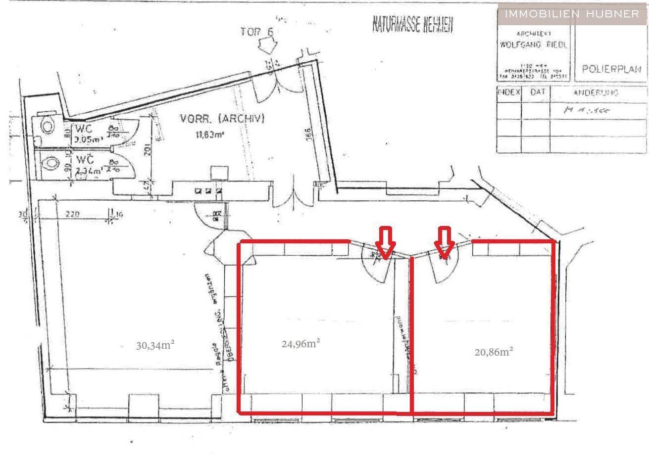 Büro Kombi-Variante 46m²