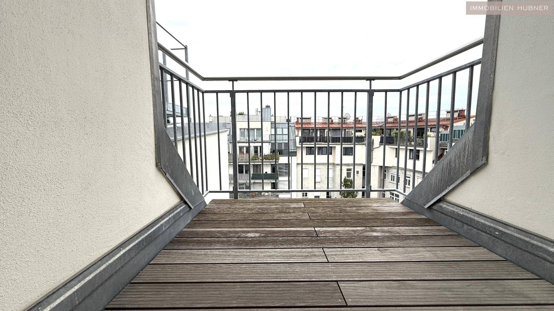 Terrasse im Obergeschoß