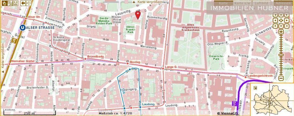 Lageplan mit O¨ffis