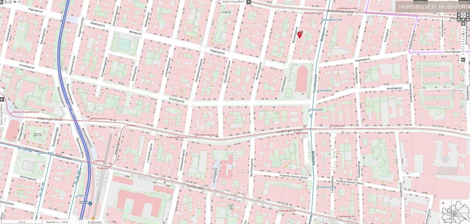 Lageplan Öffis