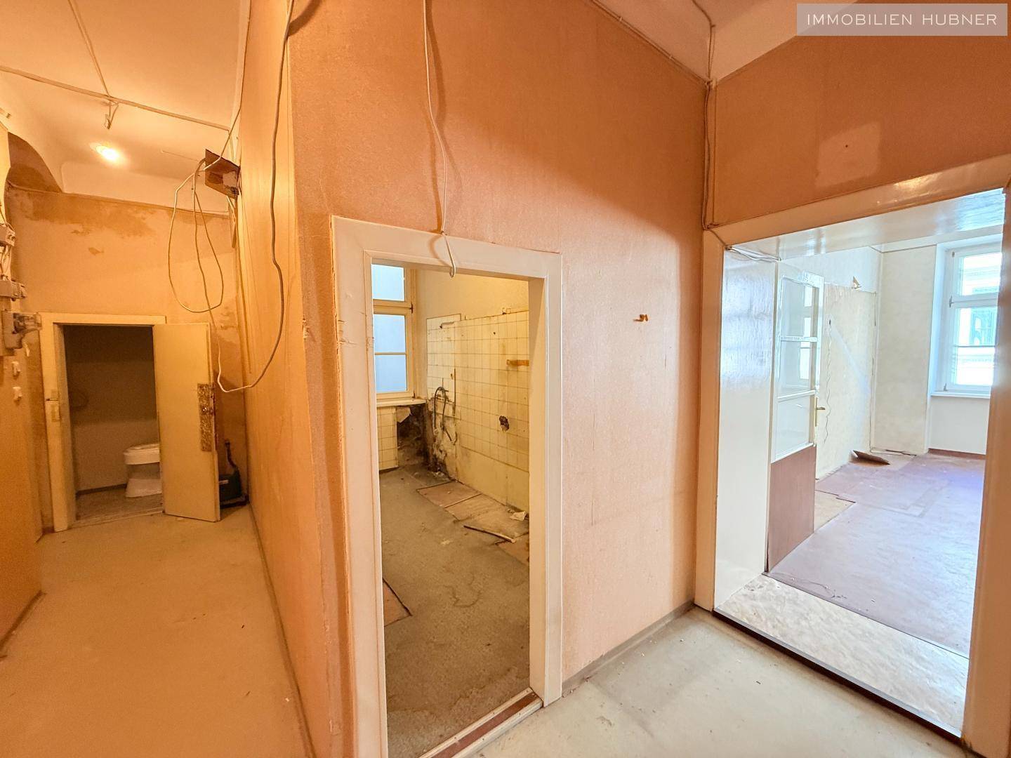 Vorraum, Küche , WC