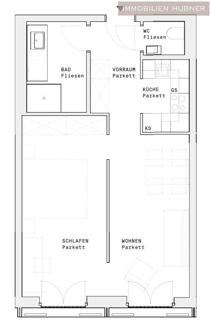 Grundriss Top 184