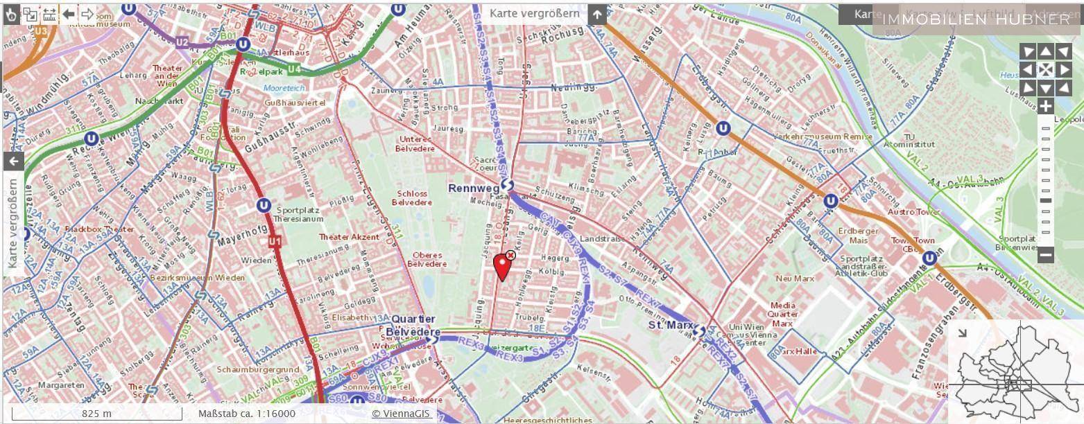 Lageplan mit O¨ffis