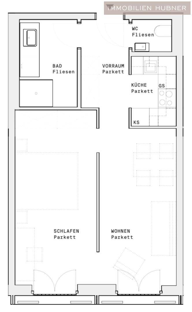 Grundriss Top 165