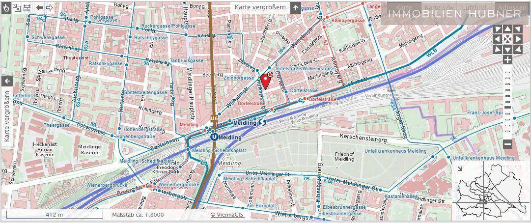 Lageplan mit O¨ffis