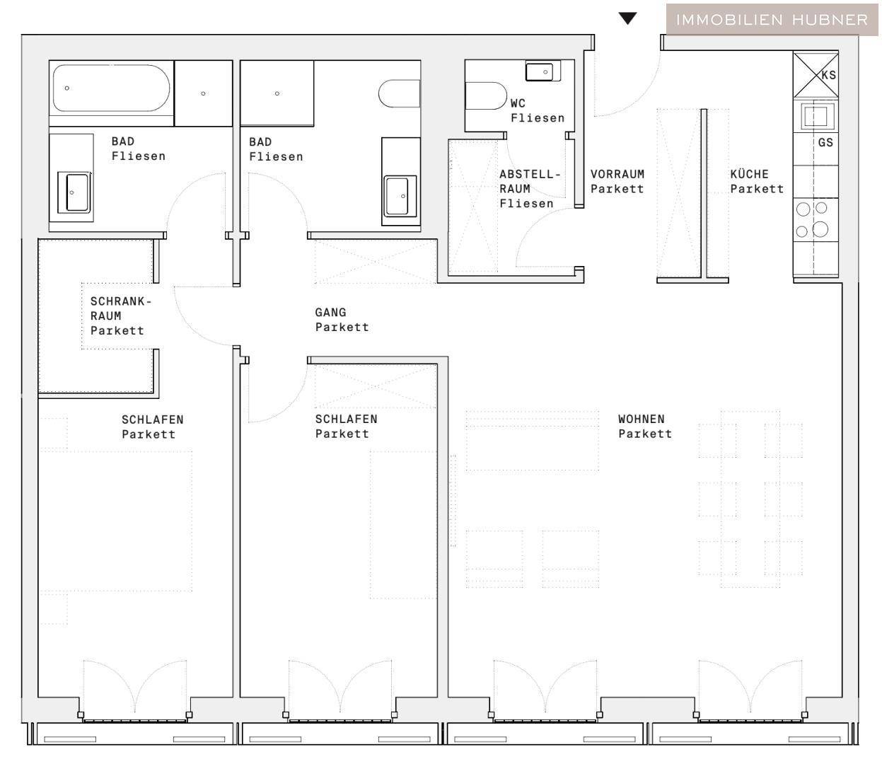 Grundriss Top 262