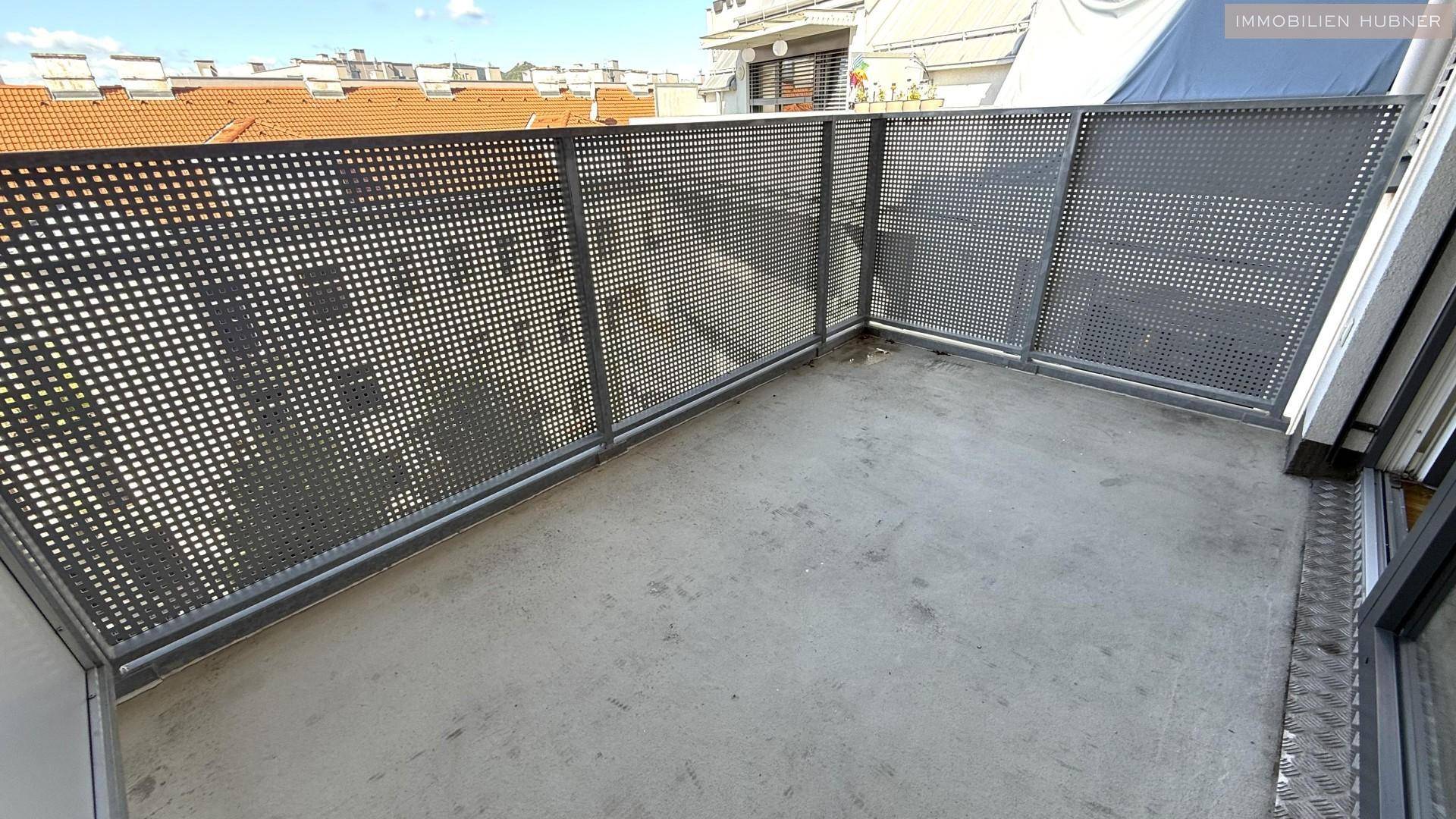 6,77m² Balkon