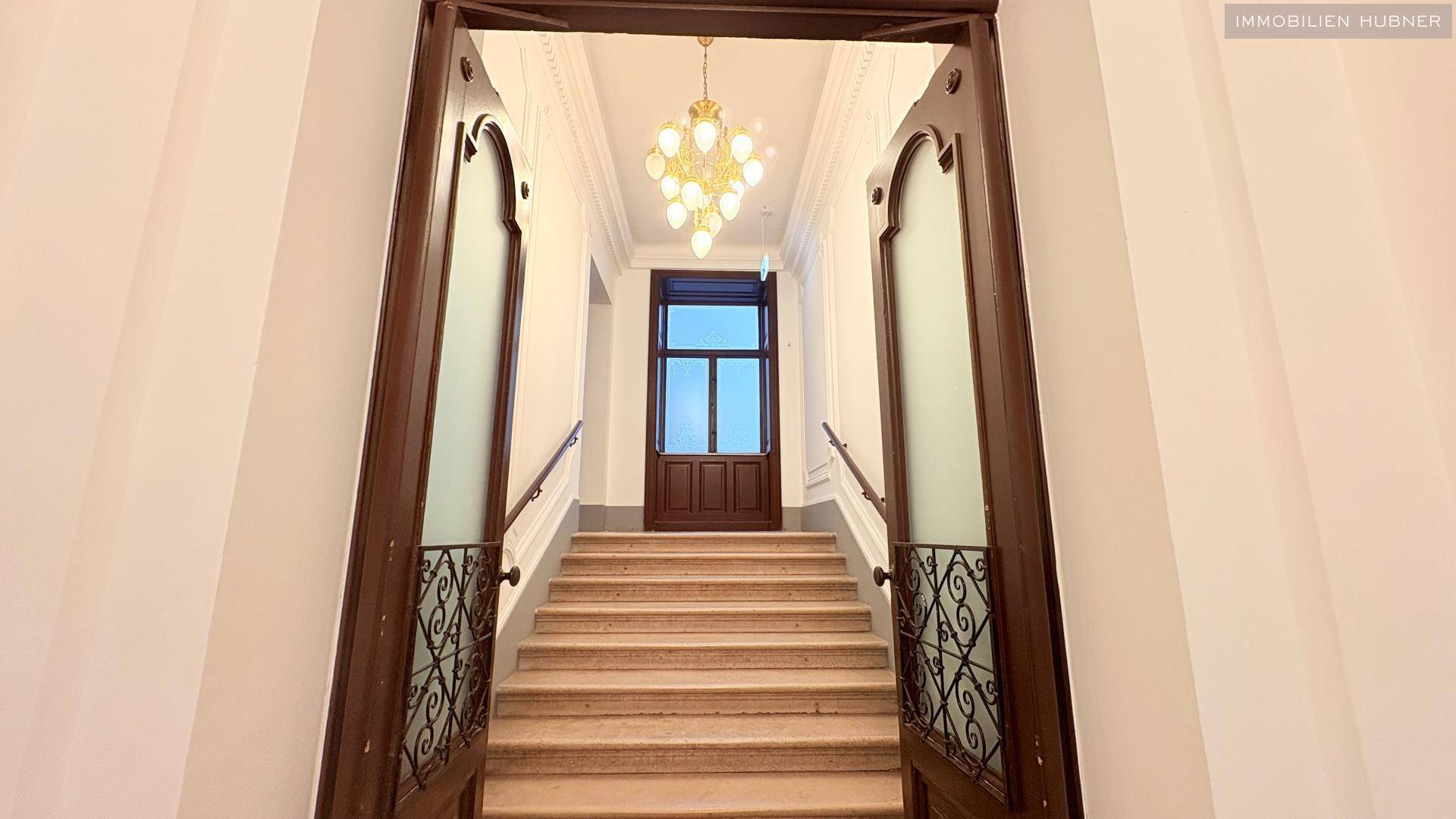 Treppe zum Stiegenhaus