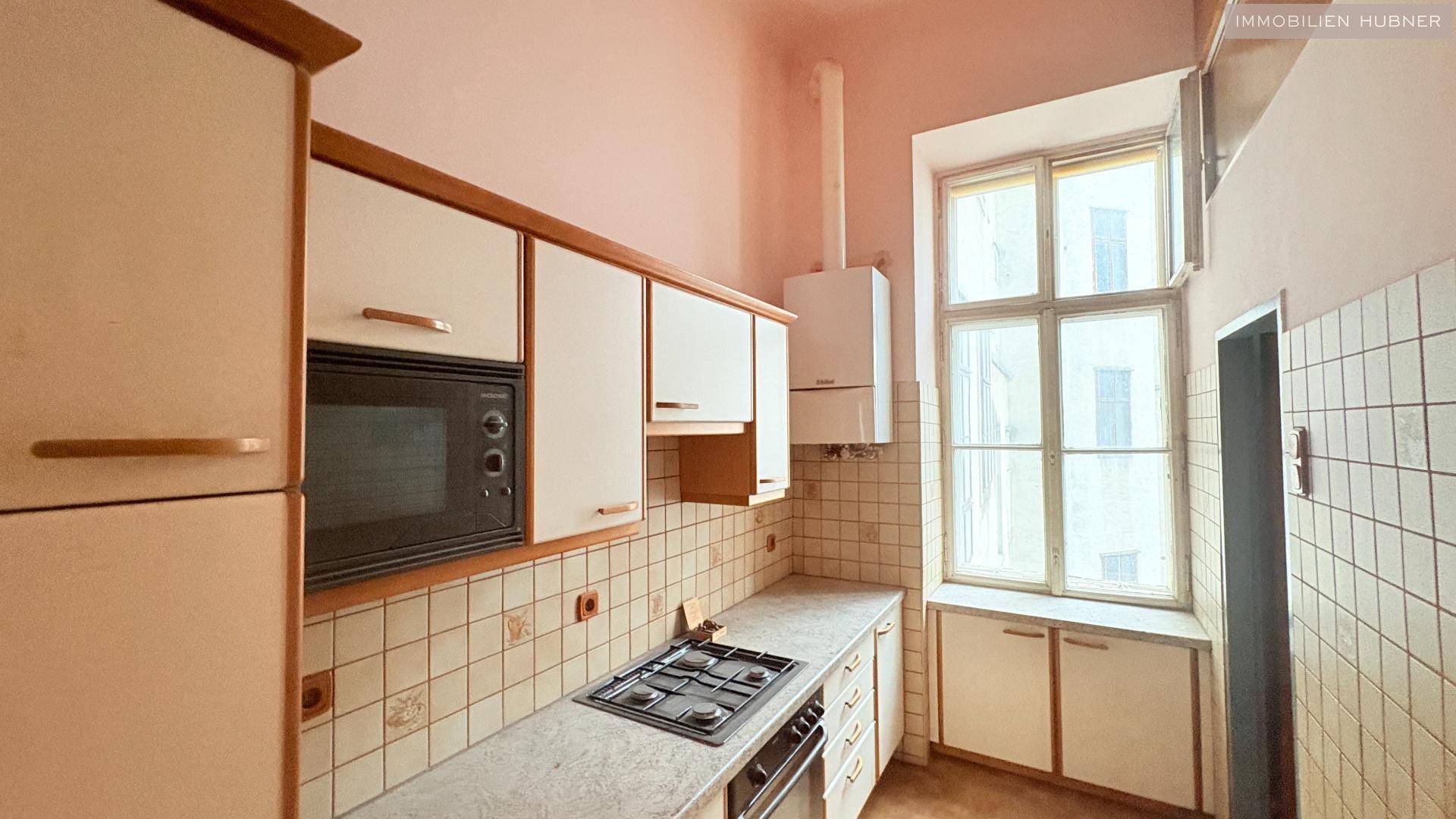 Küche mit Fenster