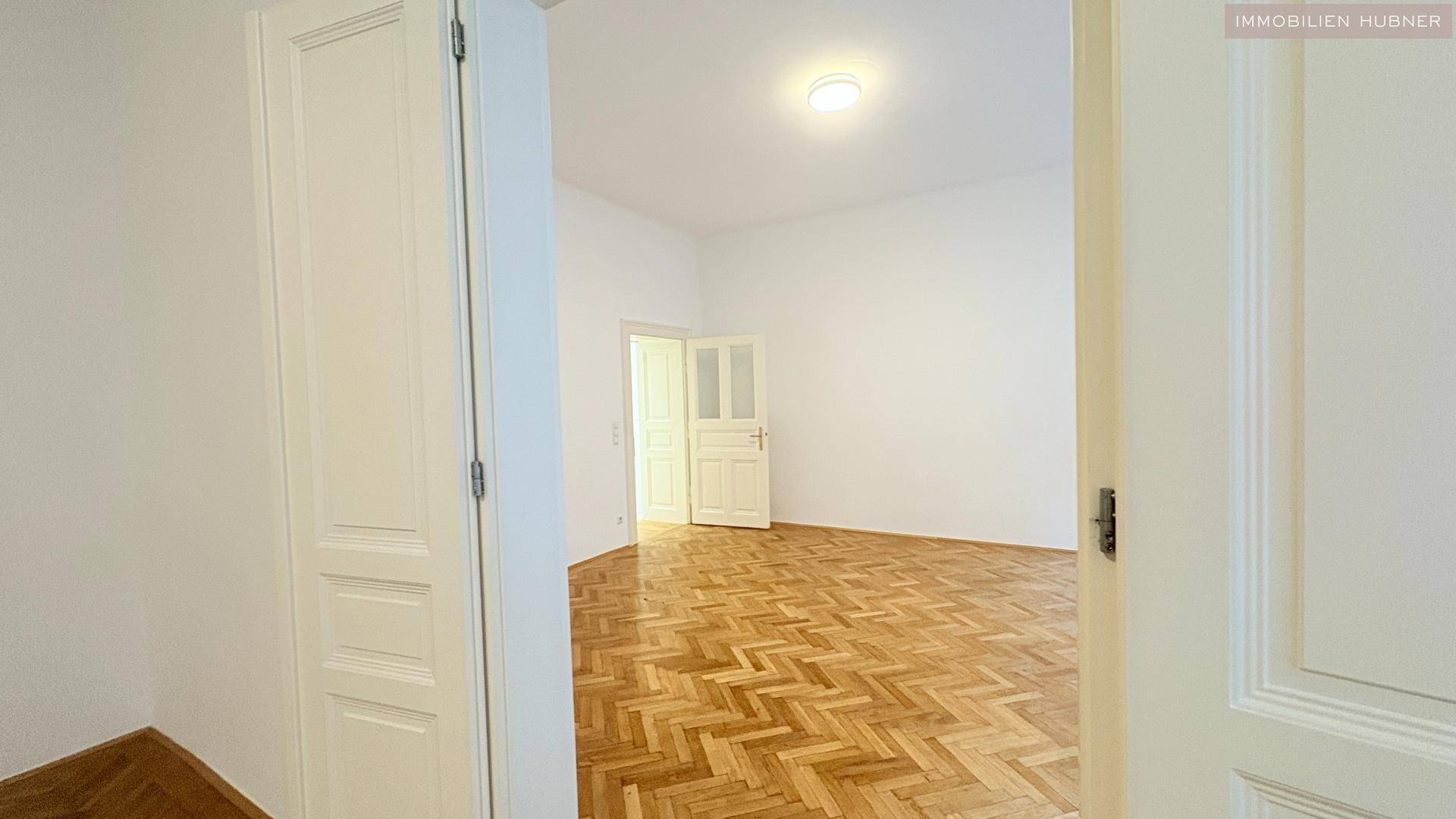 Einblick in das Wohnzimmer