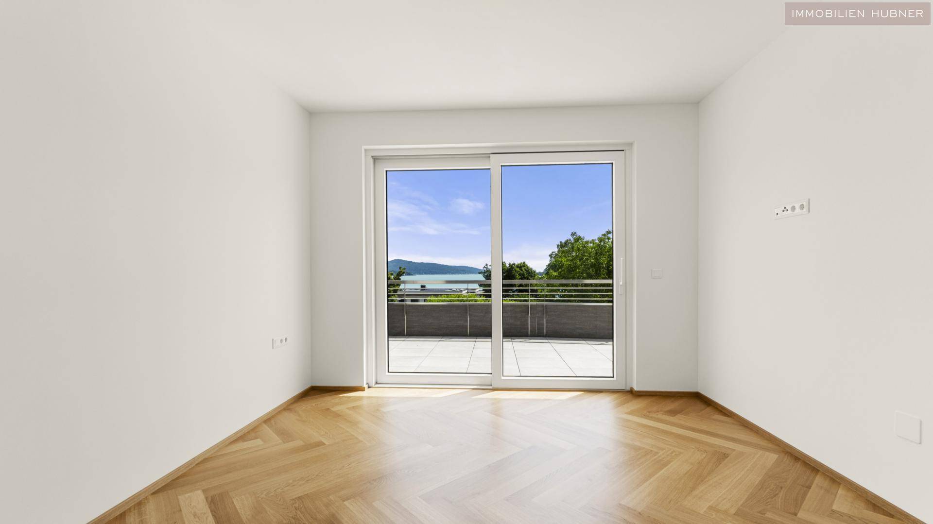 Schlafzimmer 1 Seeblick Penthouse