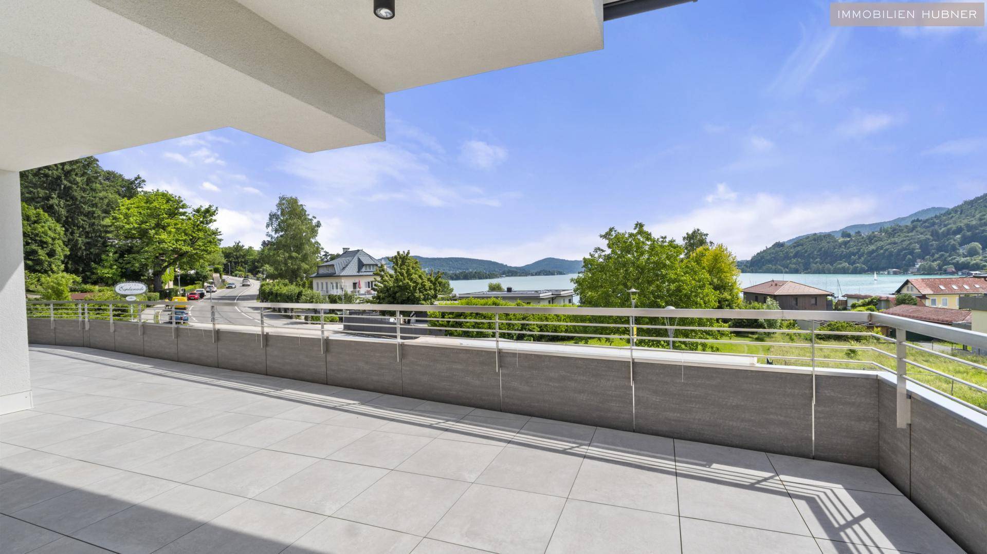 Terrasse mit Seeblick Penthouse