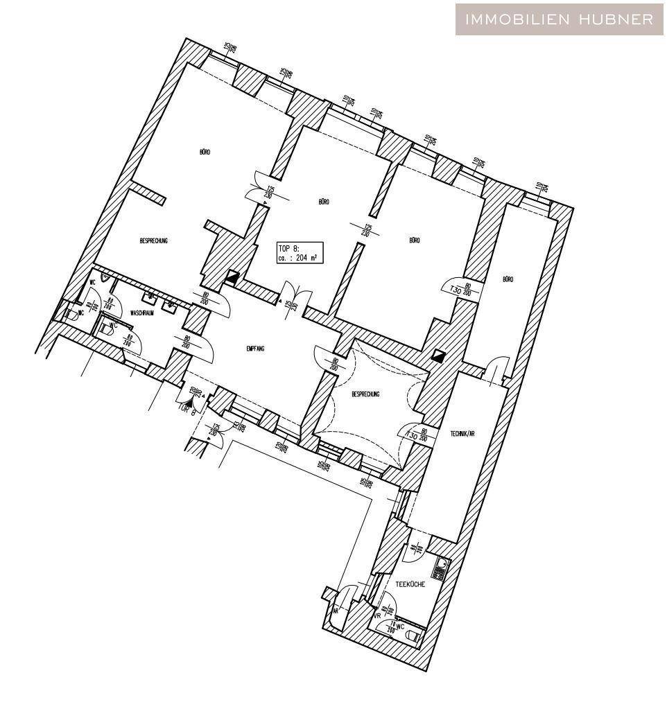 WOLLZEILE: Altbaubüro in exklusiver Lage - Ansicht 2
