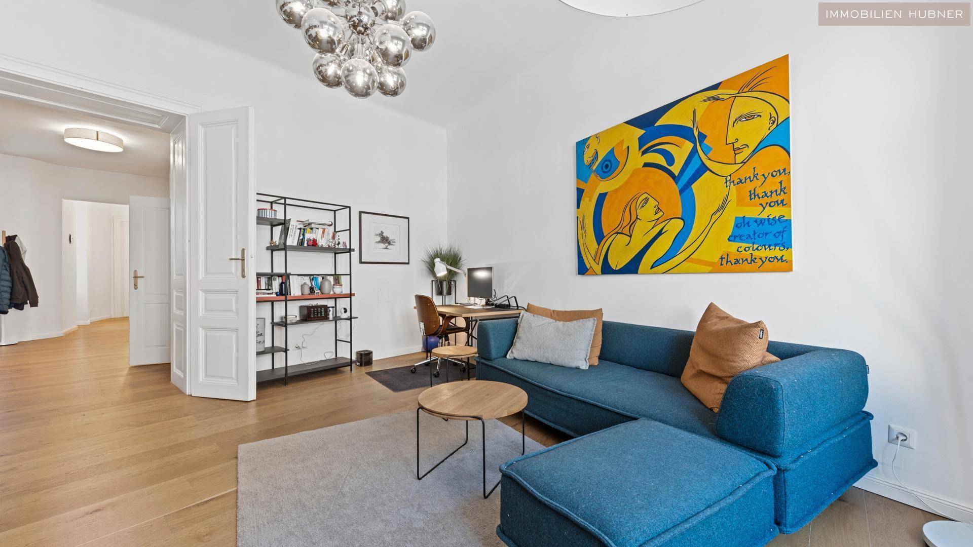 Stilvoll renovierte Altbauwohnung im 3.Bezirk. Citynaher Lifestyle mit besonderem Flair. - Ansicht 4