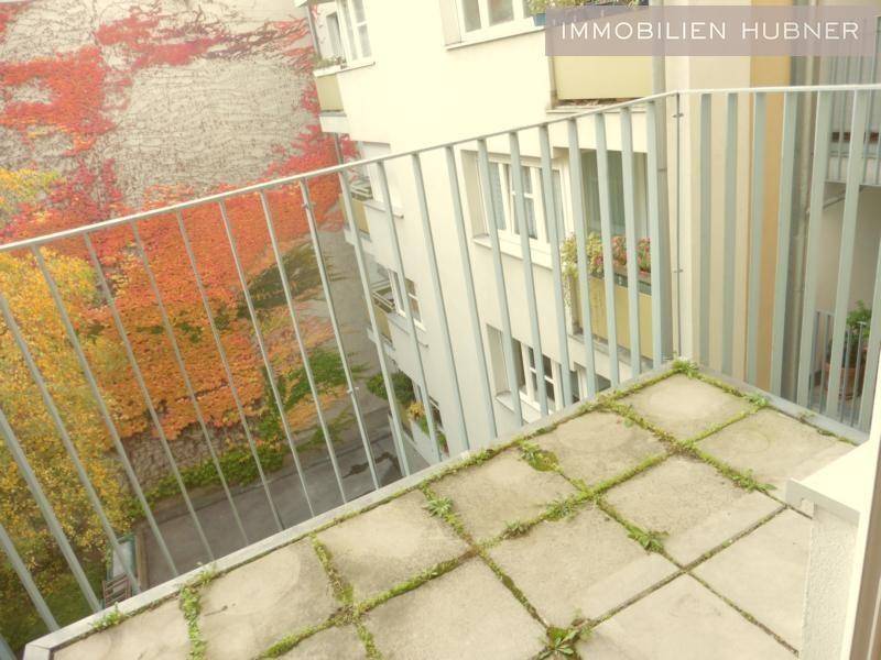 westseitiger Balkon