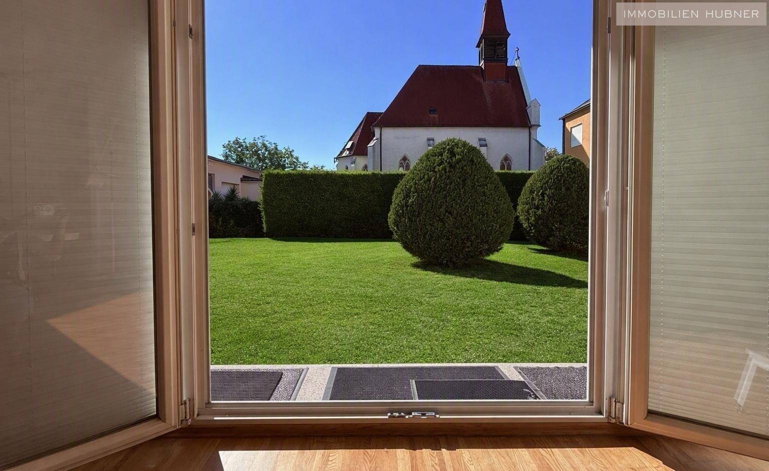 Ausblick in den Garten