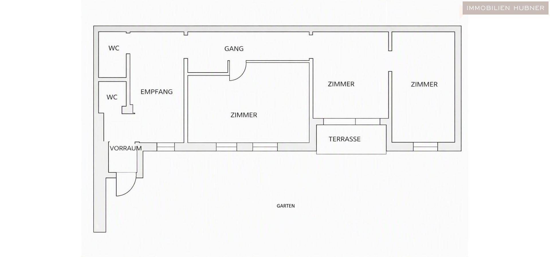 GRUNDRISSPLAN - SKIZZE