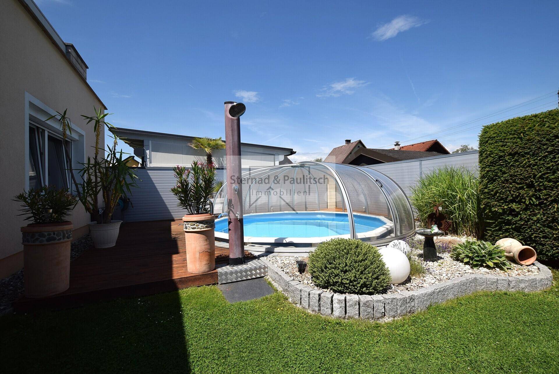 Traumhaftes Haus mit Einliegerwohnung | Pool | Outdoorküche | Doppelgarage| Klagenfurt - Ansicht 4