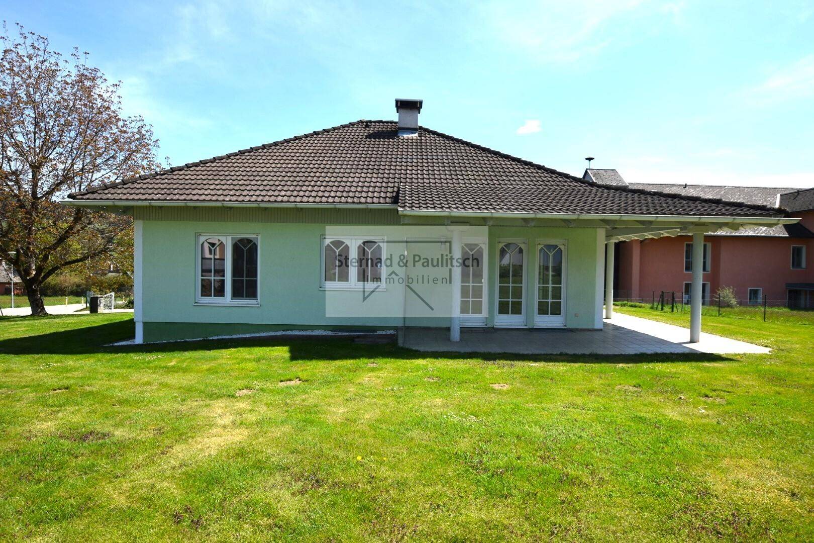 Großzügiger Bungalow mit Sonnenterrasse |riesiger Garage &amp; vielseitiger Nutzfläche |Villach Land | Kärnten - Ansicht 3