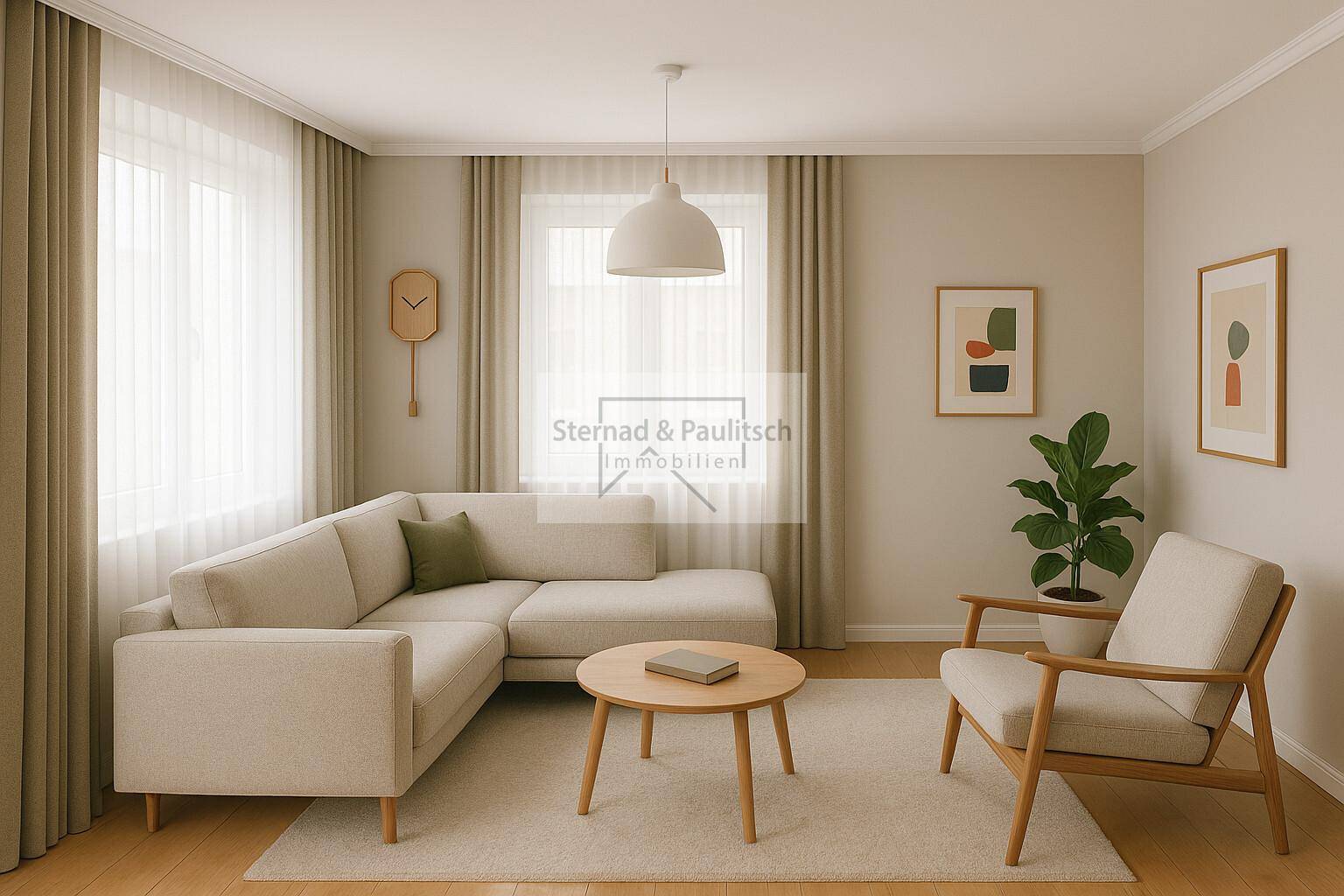 Wohnzimmer Visualisierung
