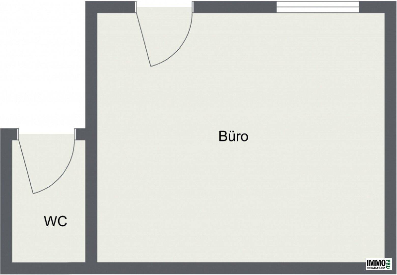 Büro - 1 Boden - 2D Floor Plan