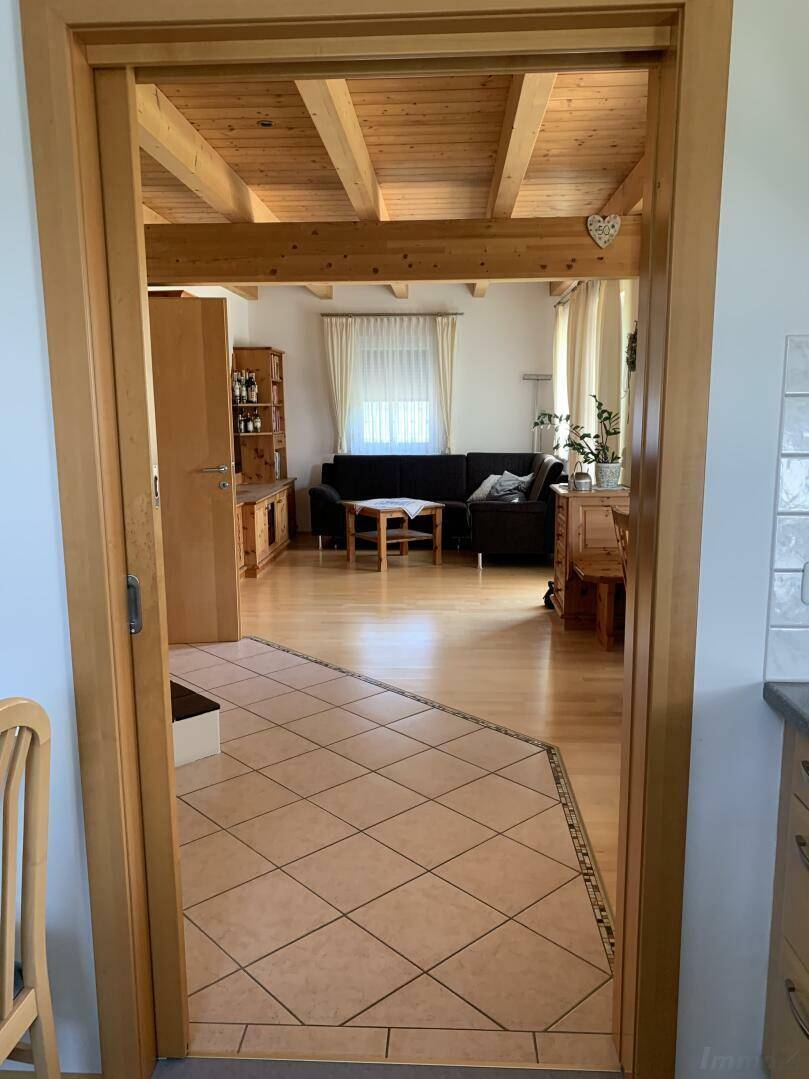 Blick zum Wohnbereich