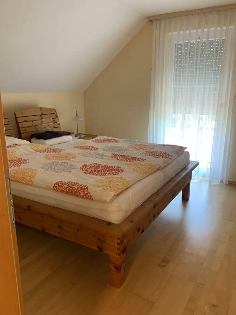 Schlafzimmer mit Balkon