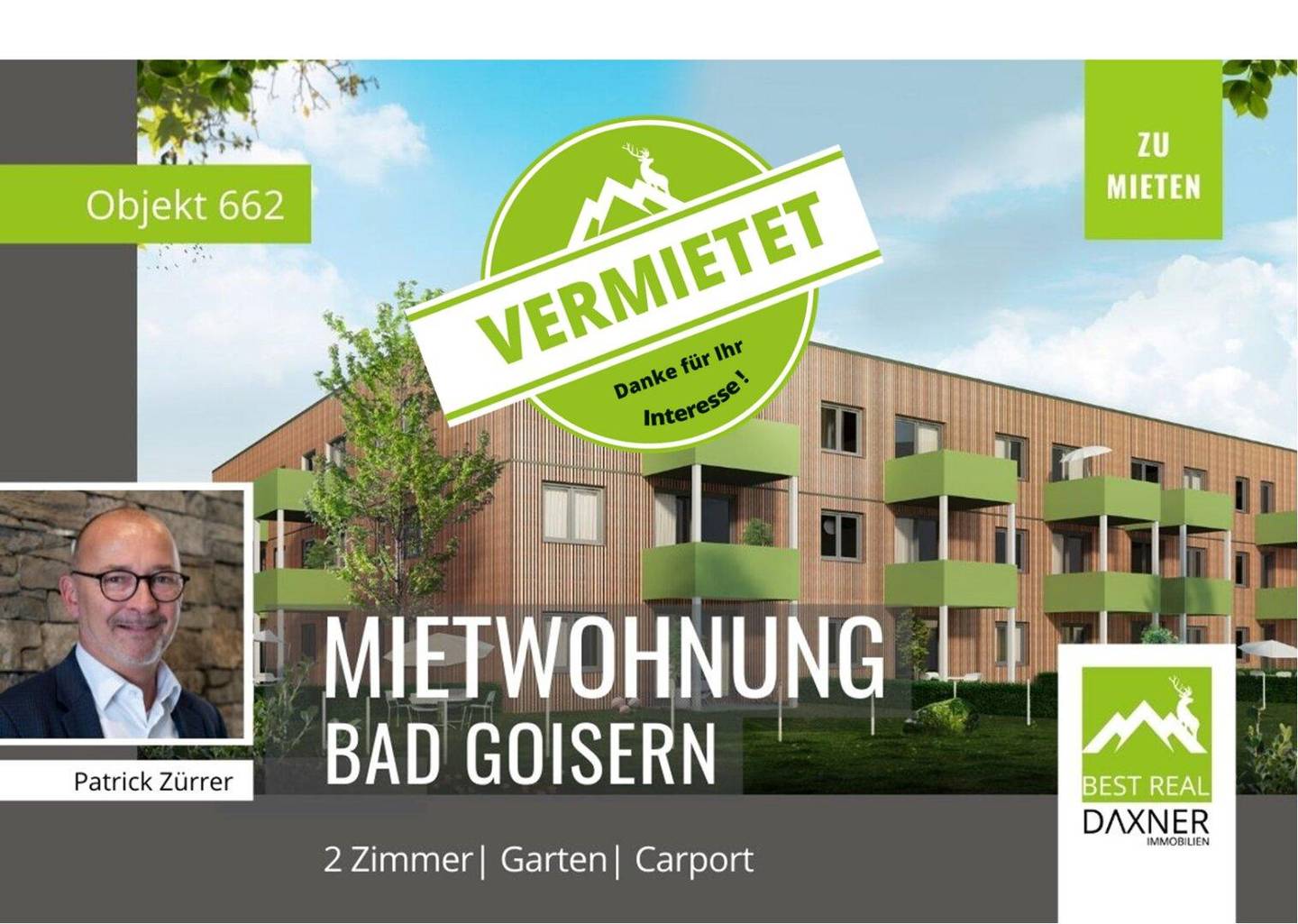 Vermietet! Gartenwohnung am Hallstättersee Bad Goisern