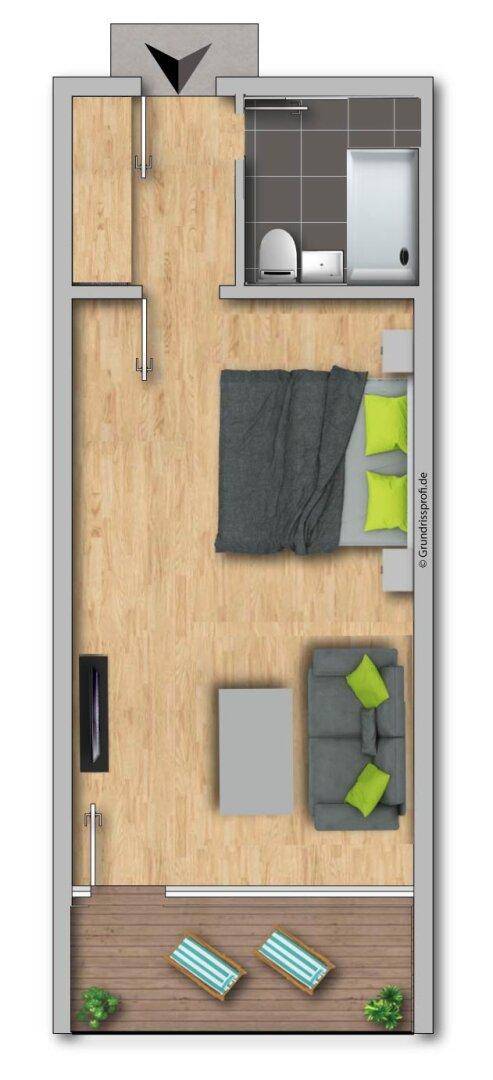 Grundriss Wohnung