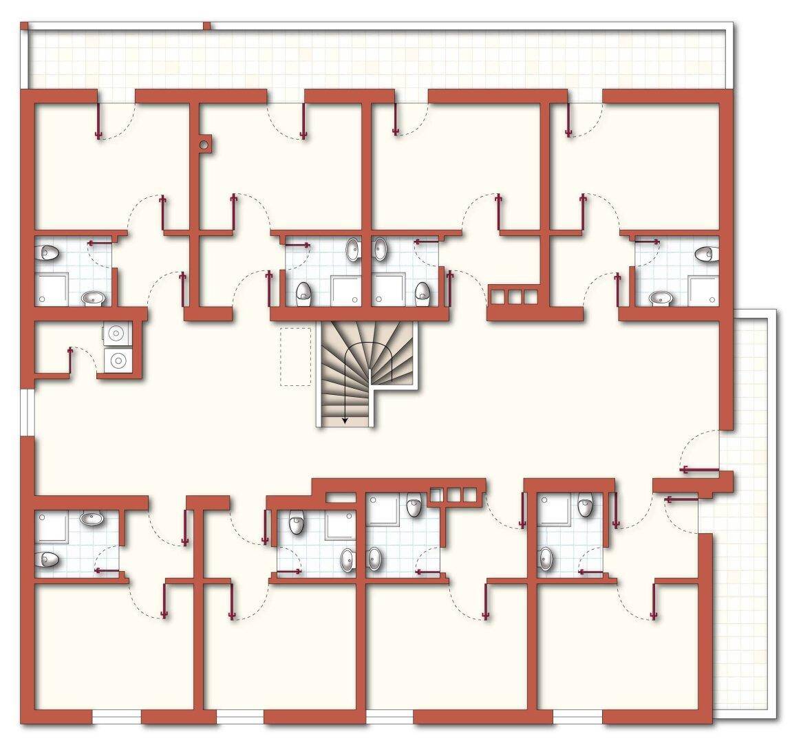 Grundriss 2. Obergeschoss