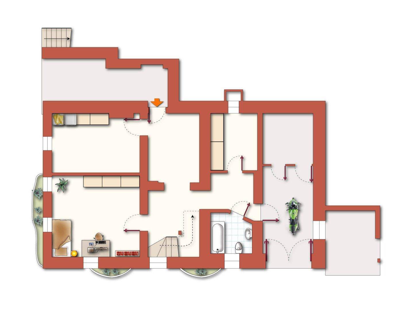 Grundriss Erdgeschoss