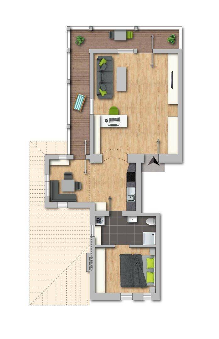 Grundriss Wohnung
