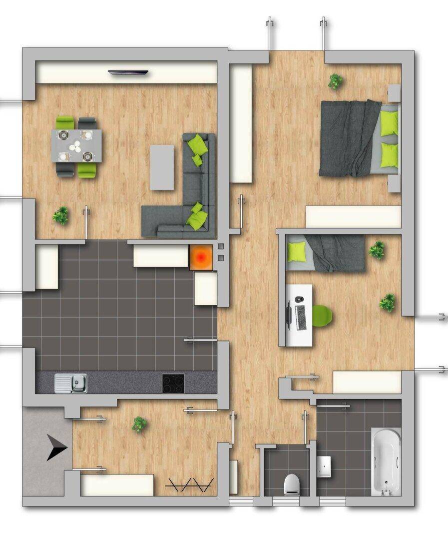Grundriss Haus