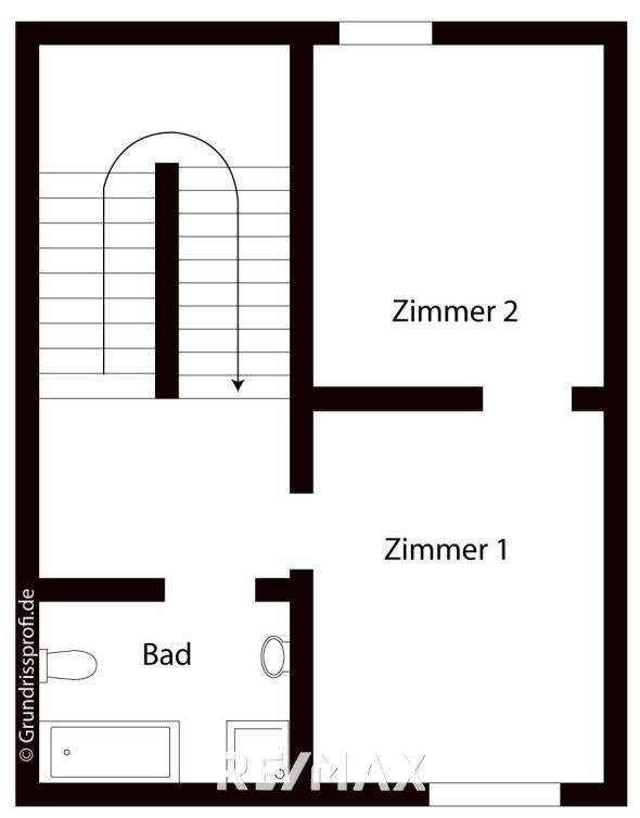 Skizze Obergeschoß