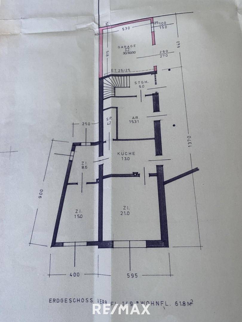 EG Plan Wohnhaus