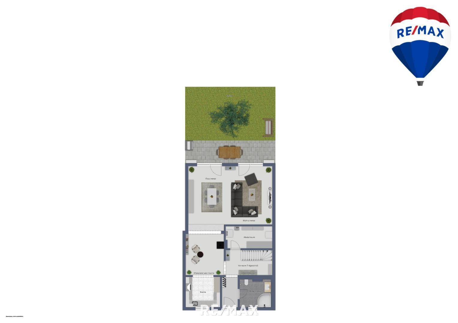 Grundriss Erdgeschoß