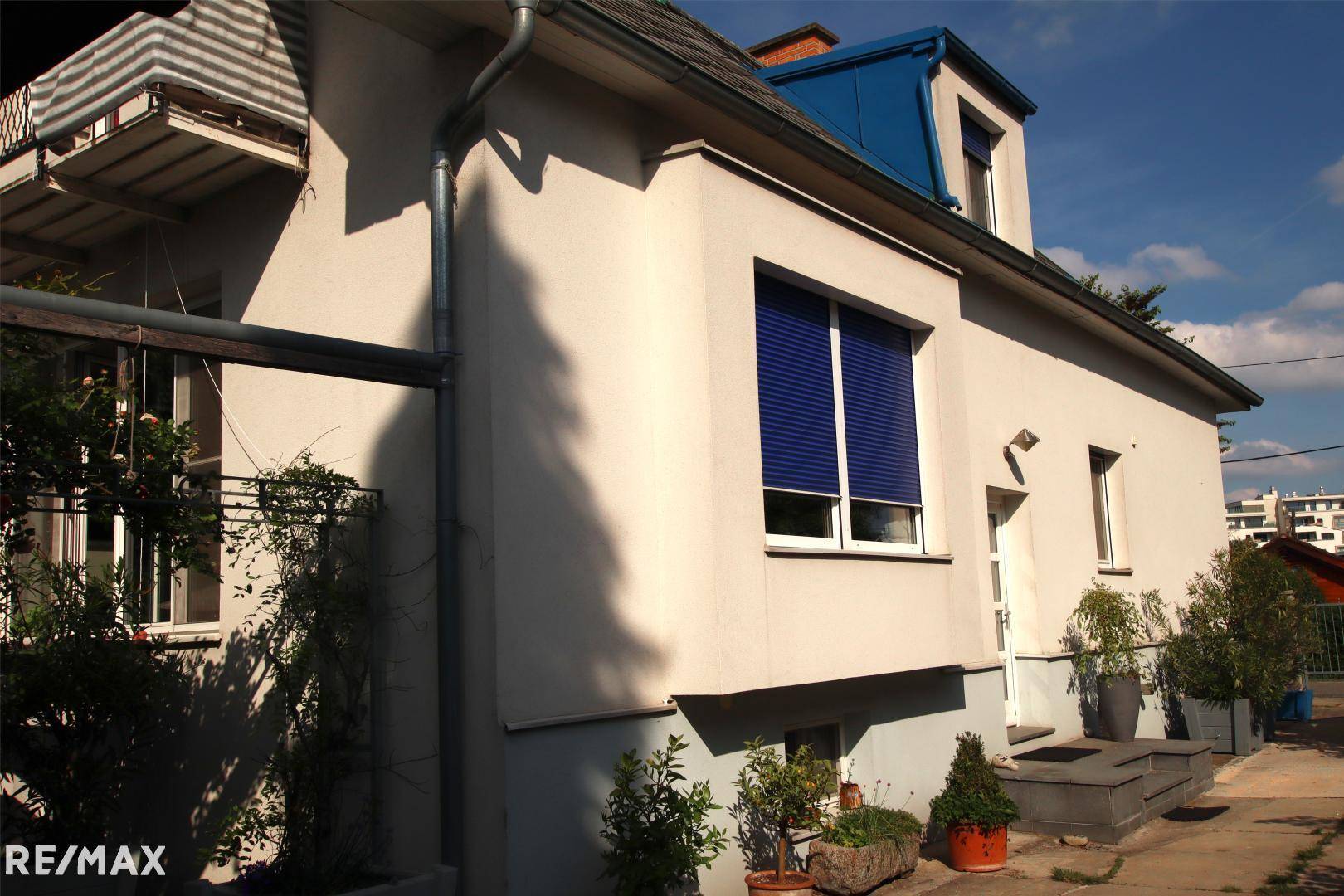 Haus Seitenansicht