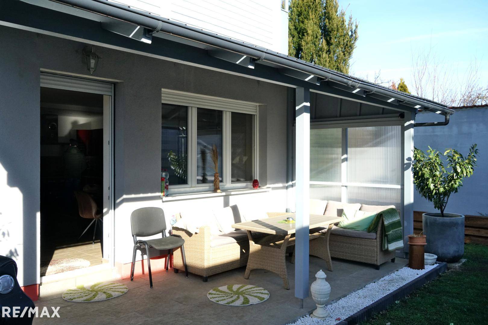 Terrasse Erdgeschoß