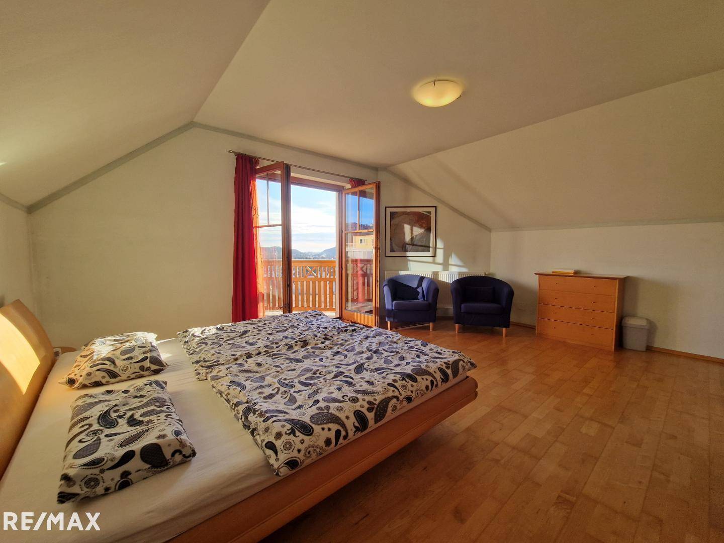 Schlafzimmer im Mittelstock