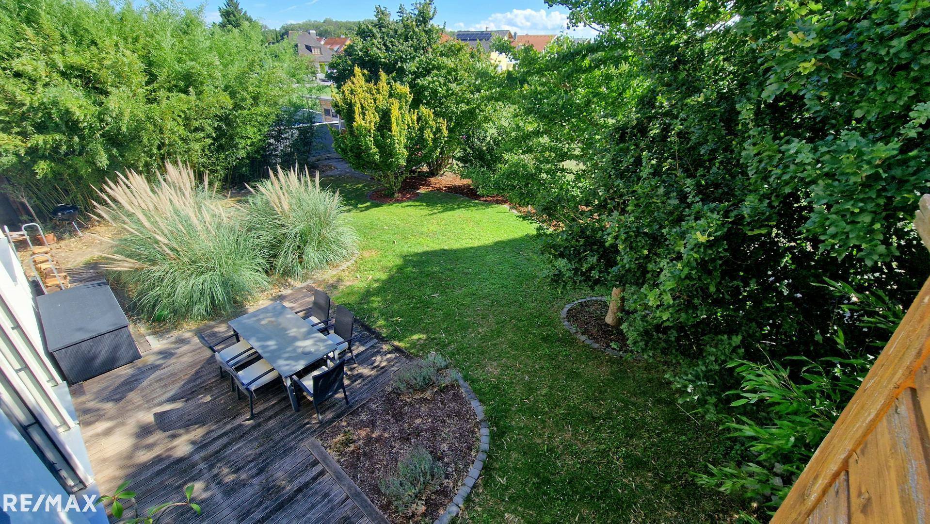 Terrasse und Garten