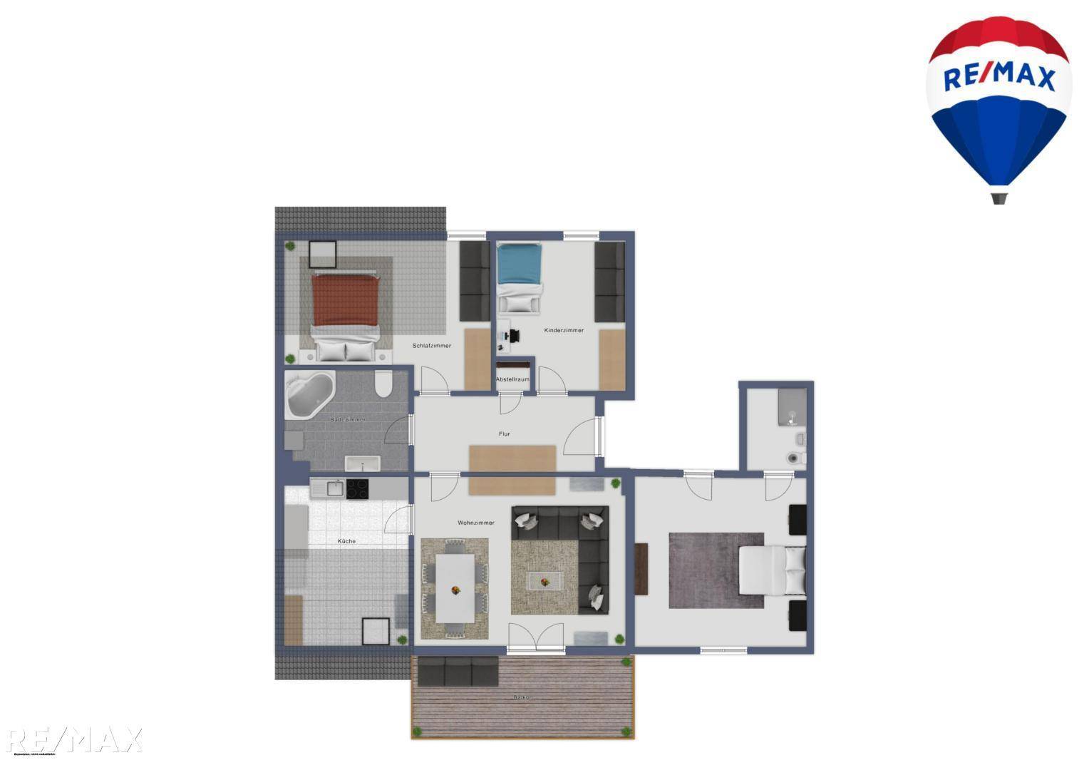 Grundriss Visualisierung