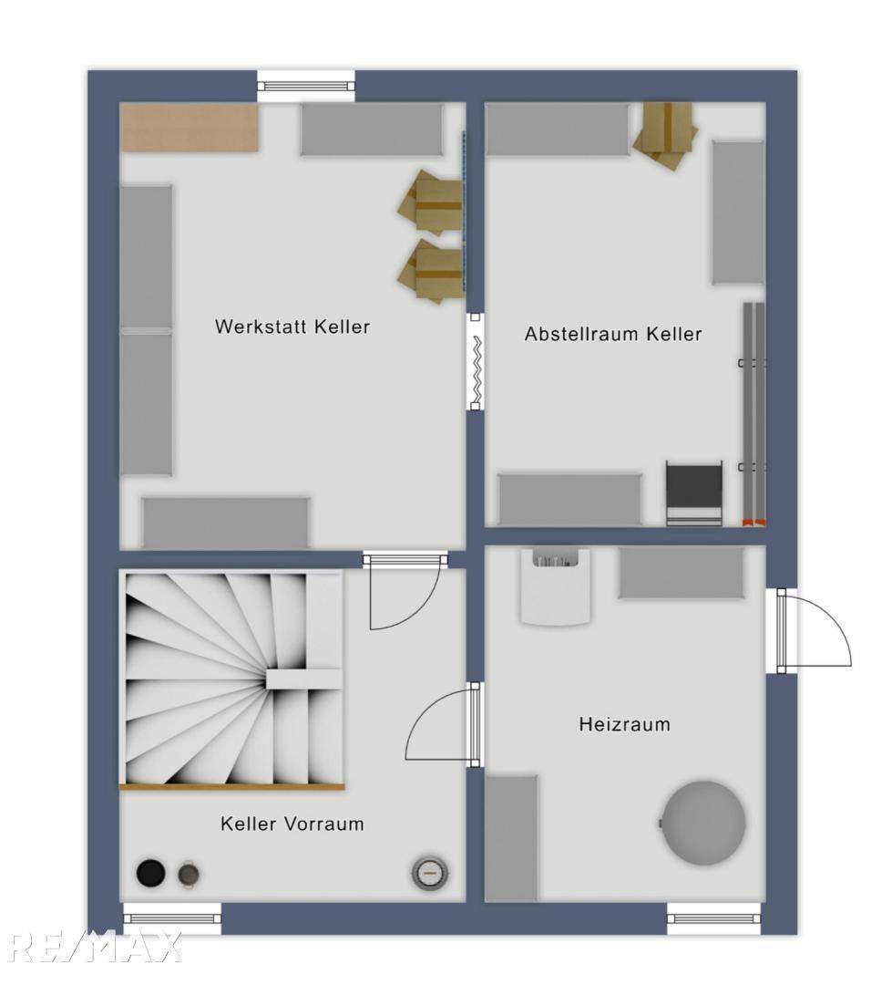 Grundriss Keller