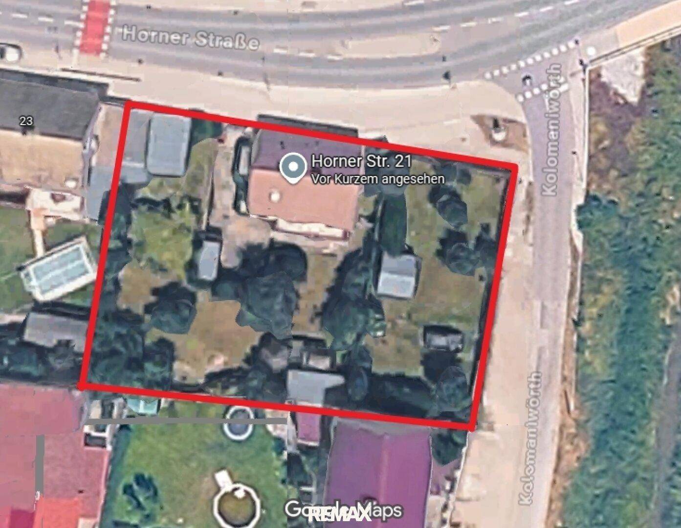 1164m² Baugrund_teilbar_35% verbaubar_BK I&amp;II_gesamt > 1,000 WNFL möglich - Ansicht 3
