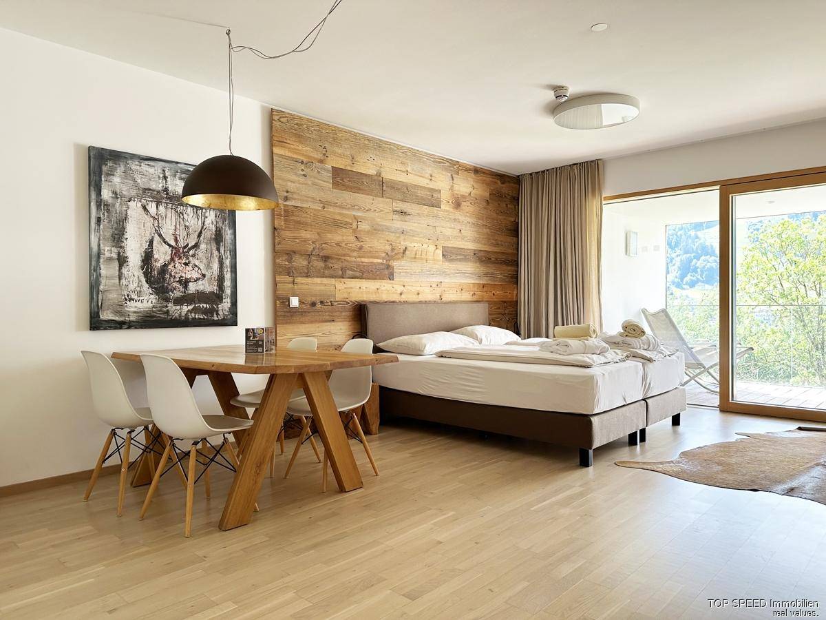 42,07m² Studio Anlage-Apartment in der Sun Lodge zur touristischen VermietungPanorama Sauna - Pool – pohled 2
