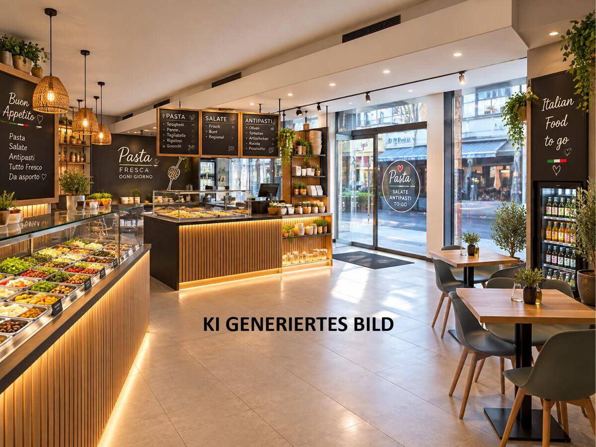 Verkaufsfläche (KI generiertes Bild)